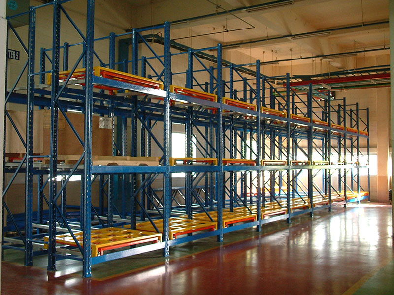 Push Back Racking System
